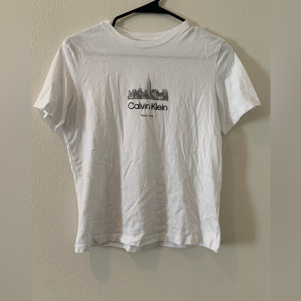 Calvin Klein Classic Fit White Tee